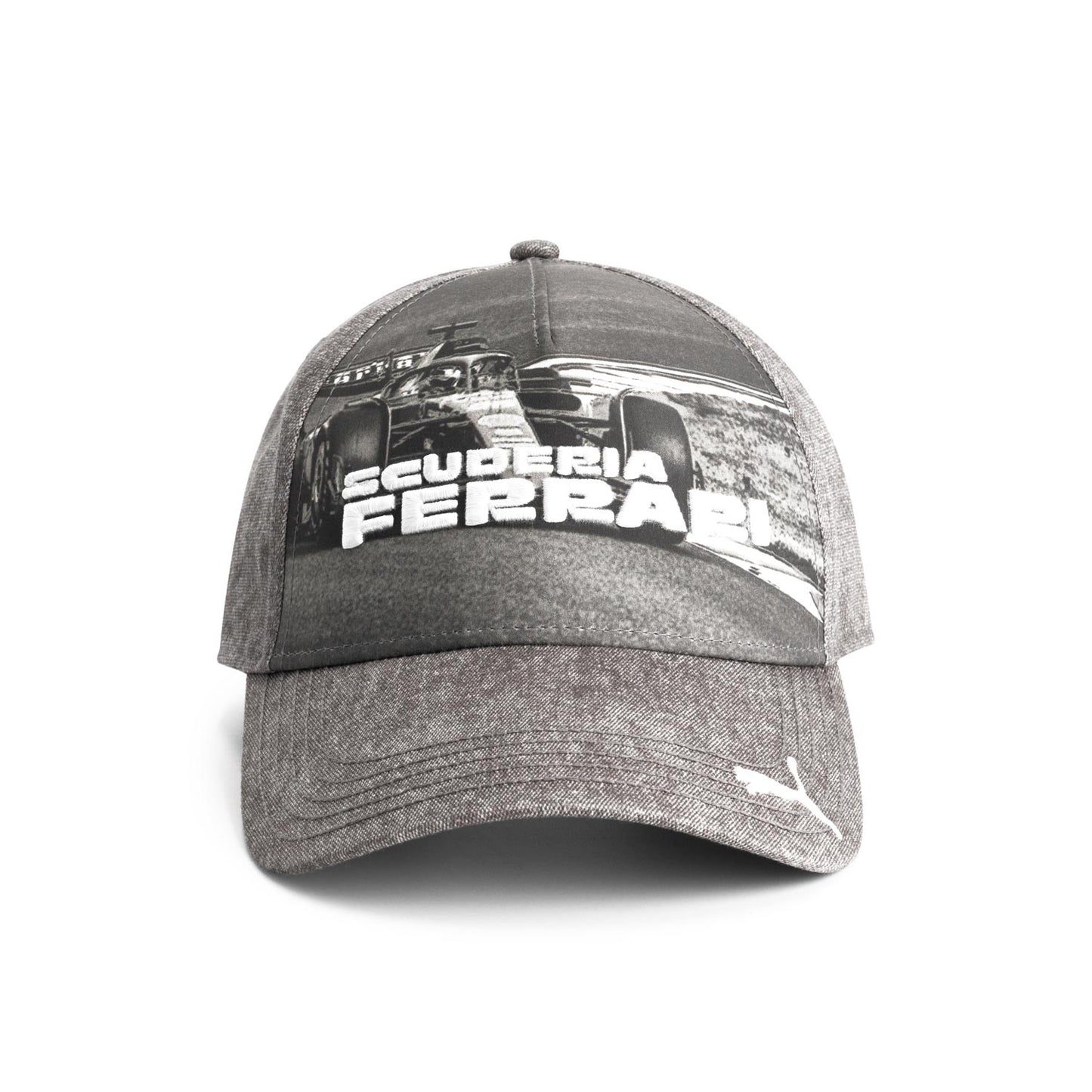 Scuderia Ferrari F1 Grey Graphic Cap Adults