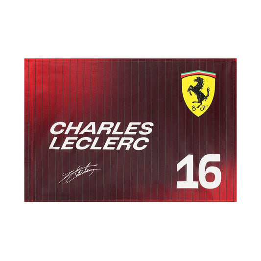 Scuderia Ferrari F1 Charles Leclerc Fan Flag