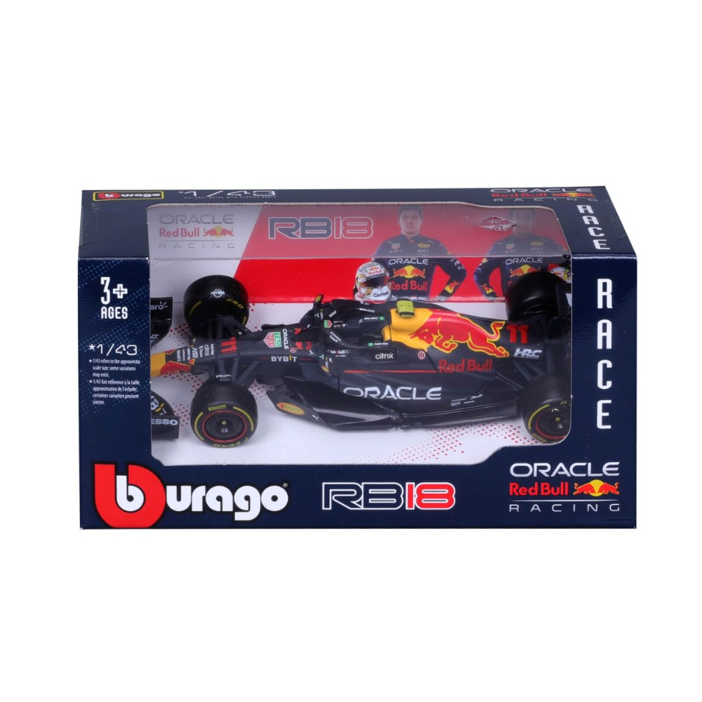 Bburago 1/43 Red Bull F1 RB18 2022 - #11 Sergio Perez