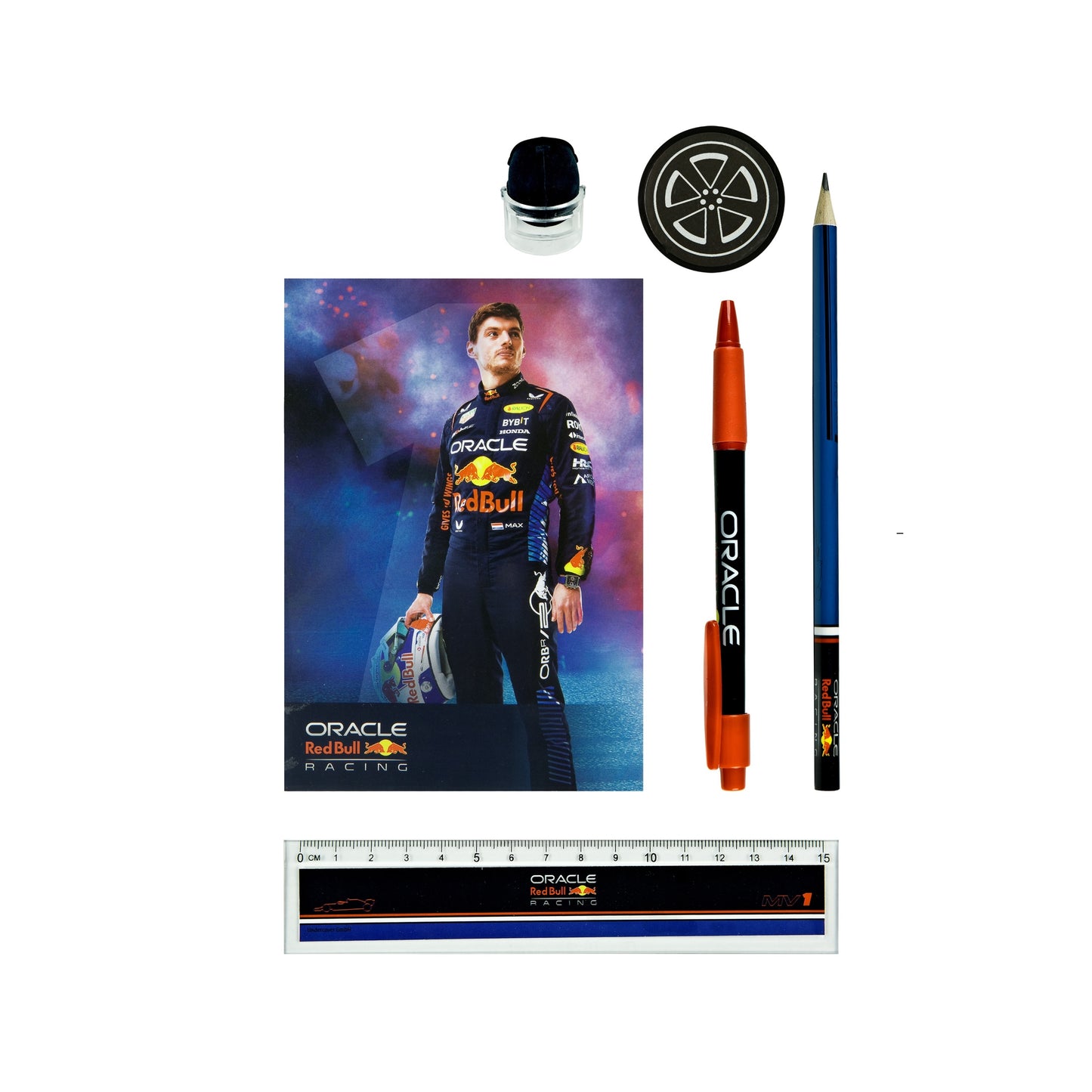 Red Bull Racing F1 Max Verstappen Writing Set in Bag