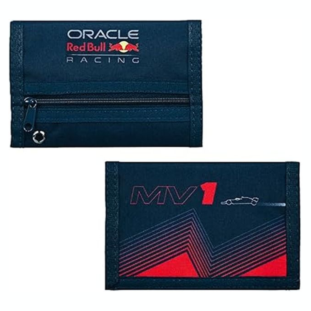 Red Bull Racing F1 Max Verstappen Deluxe Wallet Unisex - Navy