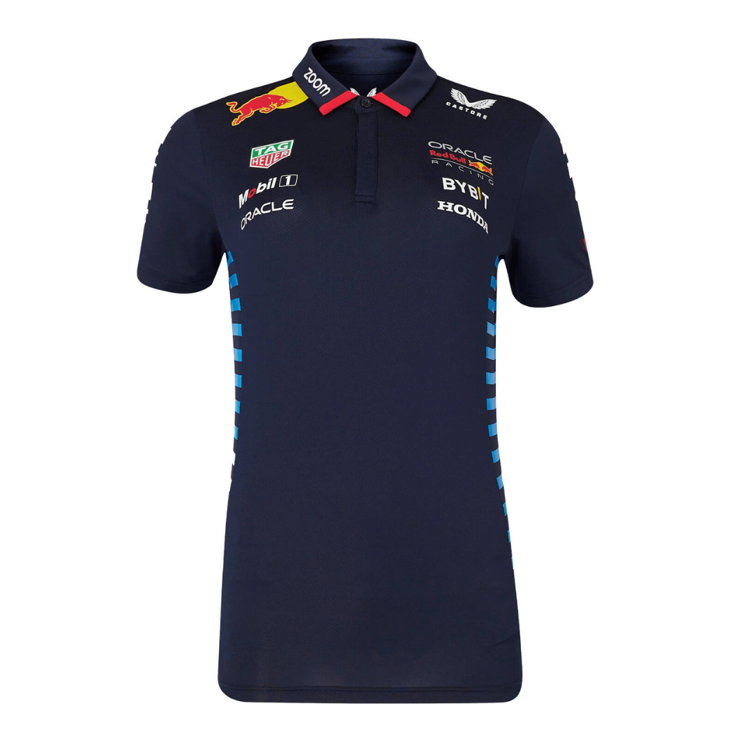 Red Bull Racing F1 Women's 2024 Team Polo Shirt - Navy