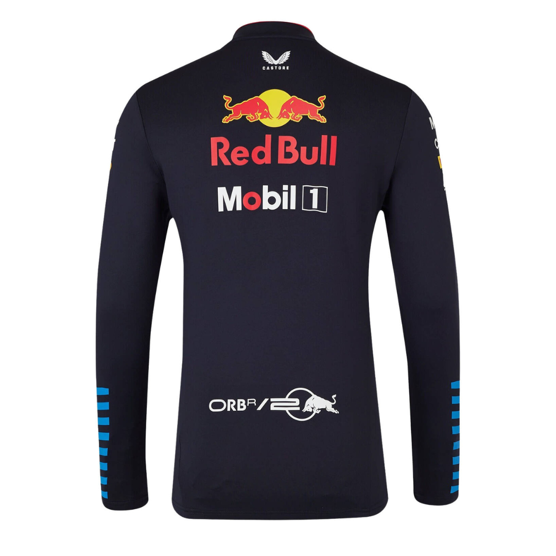 Red Bull Racing F1 2024 Team 1/4 Zip Mid Layer – Navy