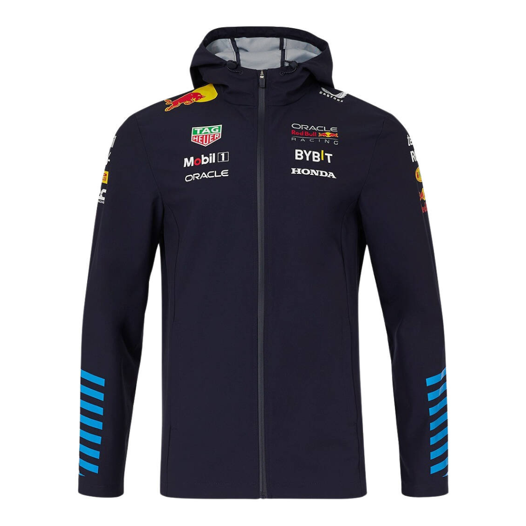 Red Bull Racing F1 2024 Team Rain Jacket - Navy