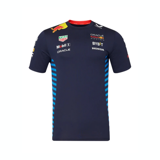 Red Bull Racing F1 Men's 2024 Team T-Shirt - Navy