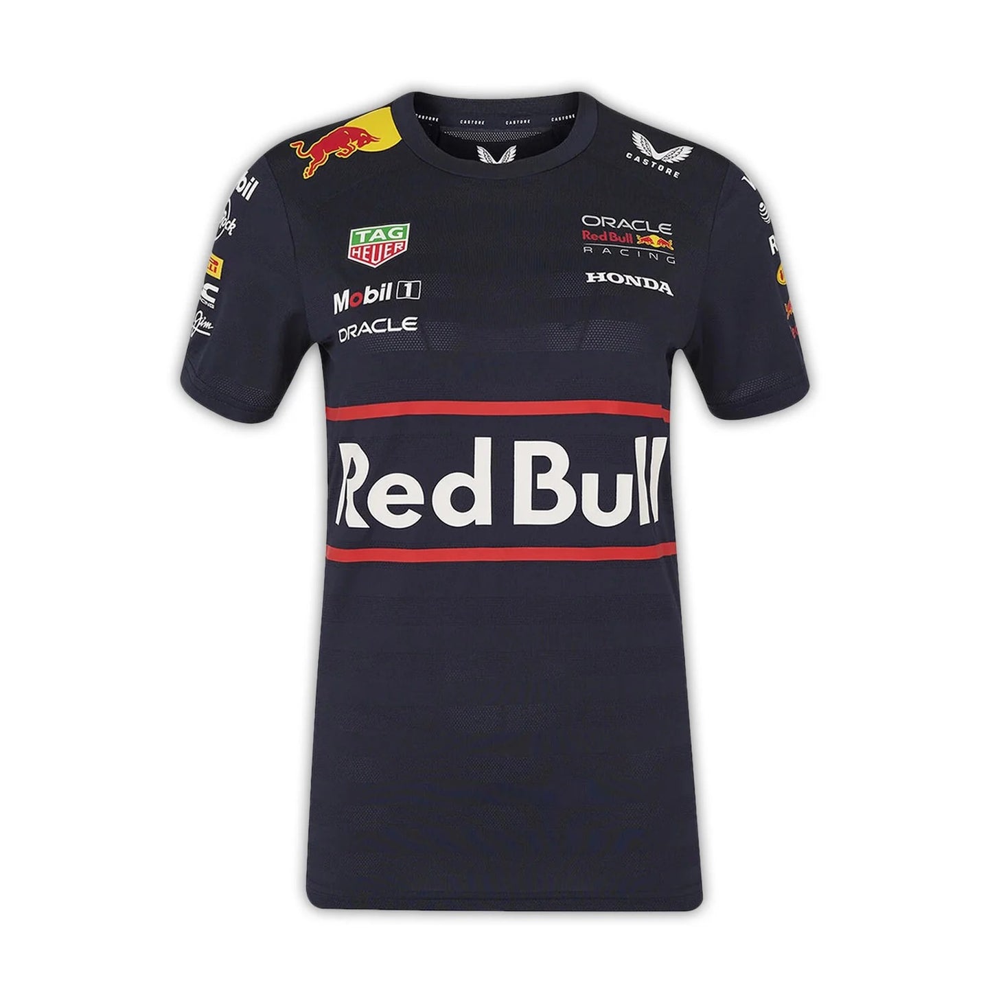 2025 Oracle Red Bull Racing Womens Teamline Set Up T-Shirt - Night Sky