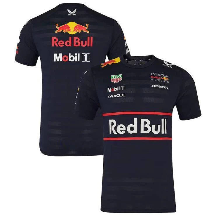 2025 Oracle Red Bull Racing Womens Teamline Set Up T-Shirt - Night Sky