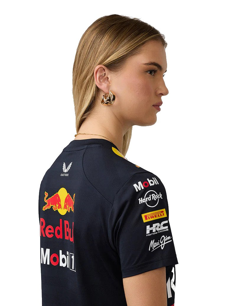 2025 Oracle Red Bull Racing Womens Teamline Set Up T-Shirt - Night Sky