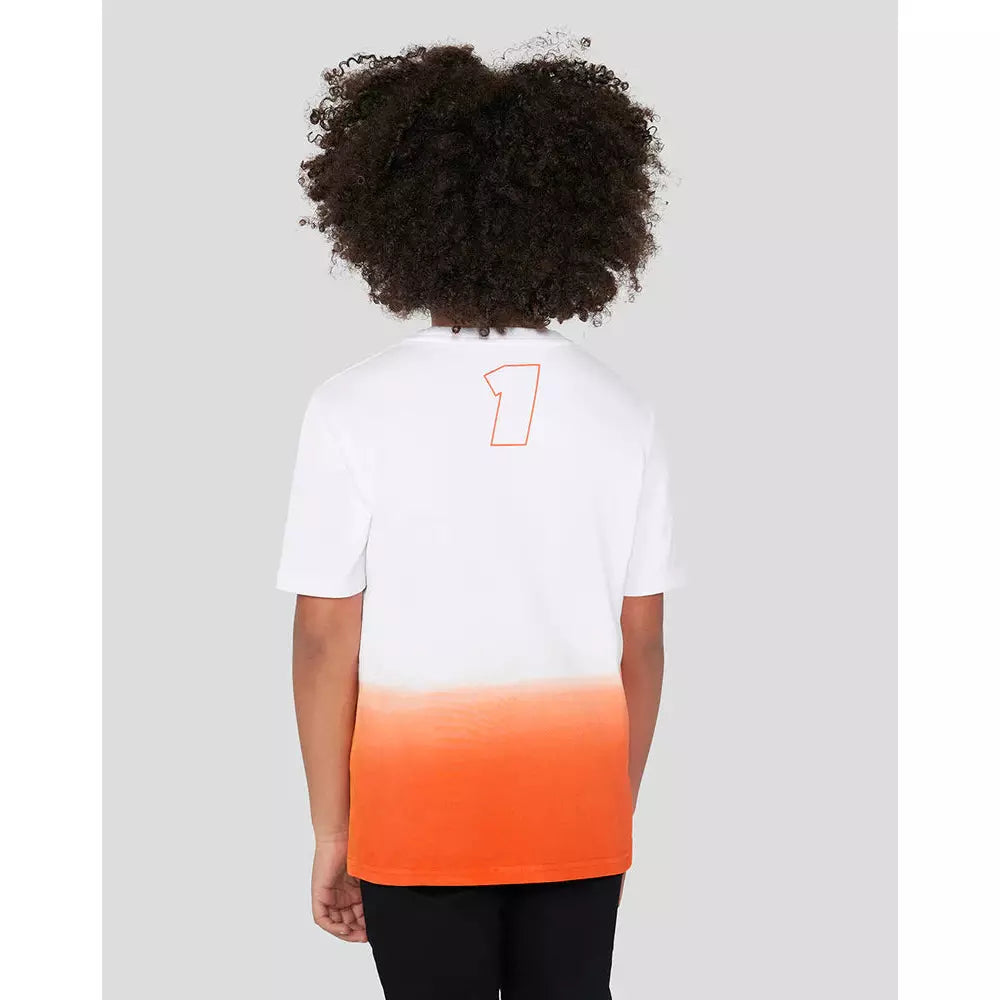 Red Bull Racing F1 Kids Max Verstappen Driver T-Shirt- Exotic Orange