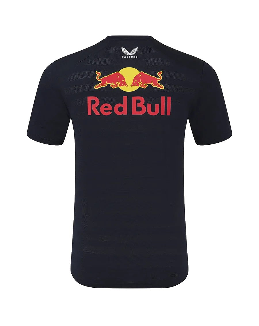 Red Bull Racing F1 Men's 2025 Max Verstappen Team T-Shirt - Navy