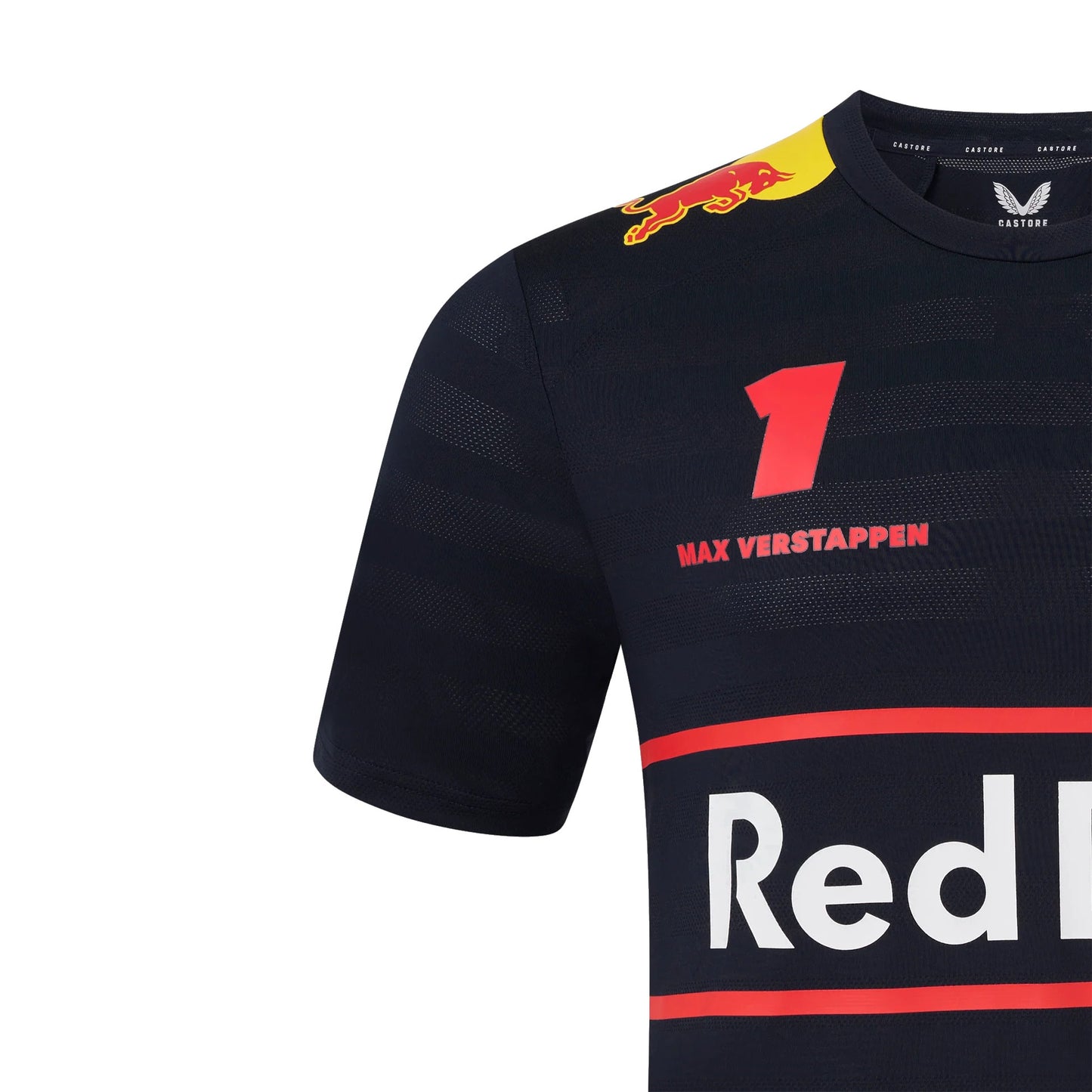 Red Bull Racing F1 Men's 2025 Max Verstappen Team T-Shirt - Navy