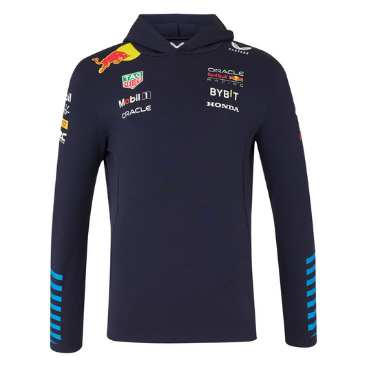 Red Bull Racing F1 Men's 2024 Team Pullover Hoodie - Navy