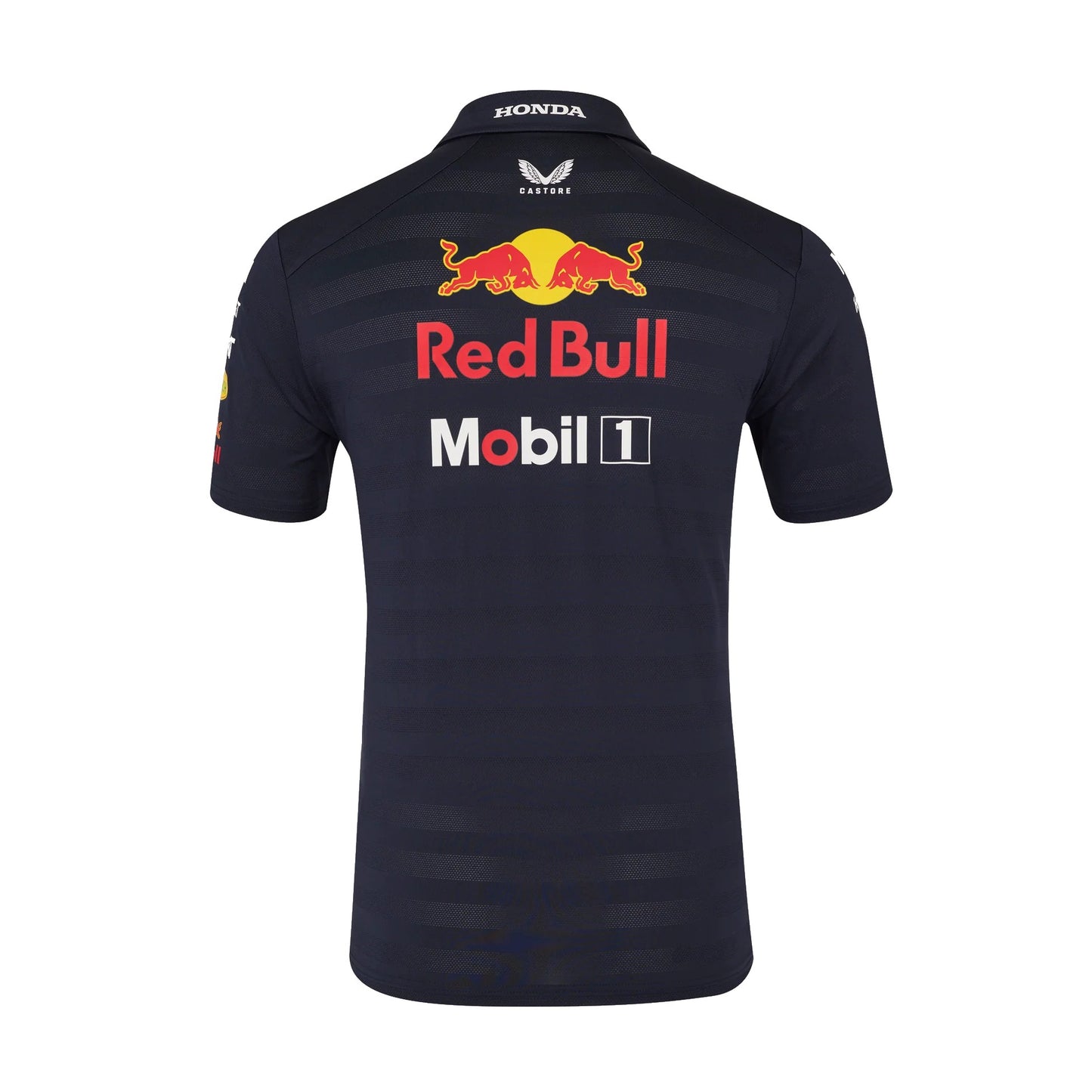 2025 Oracle Red Bull Racing Mens Teamline Short Sleeve Polo Shirt - Night Sky