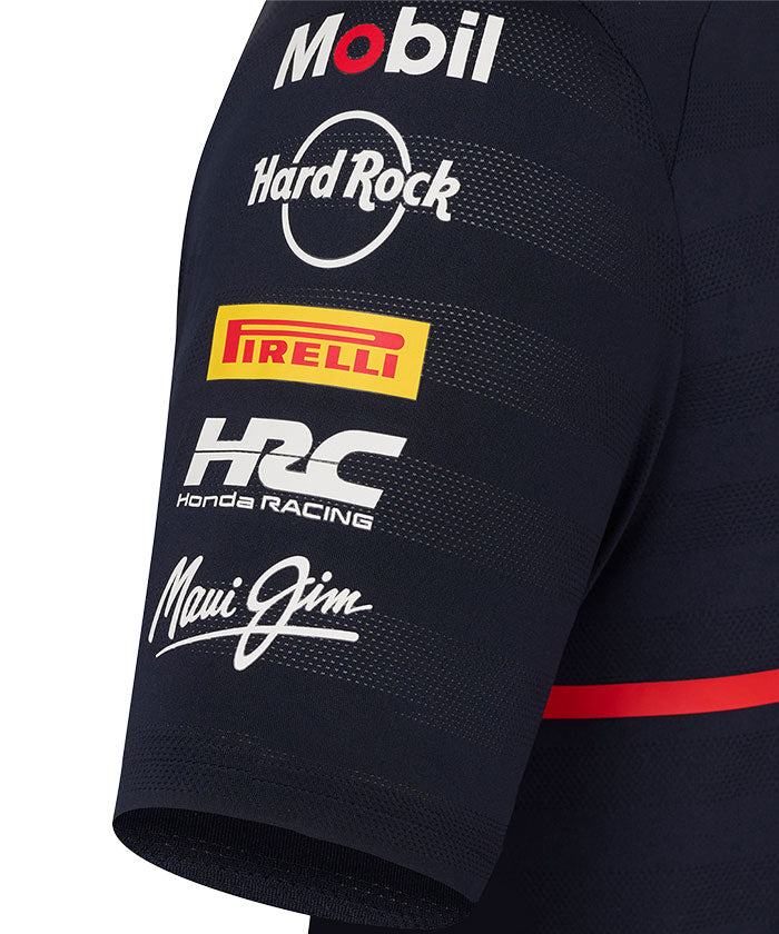 Red Bull Racing F1 Men's 2025 Team Setup T-Shirt- Navy