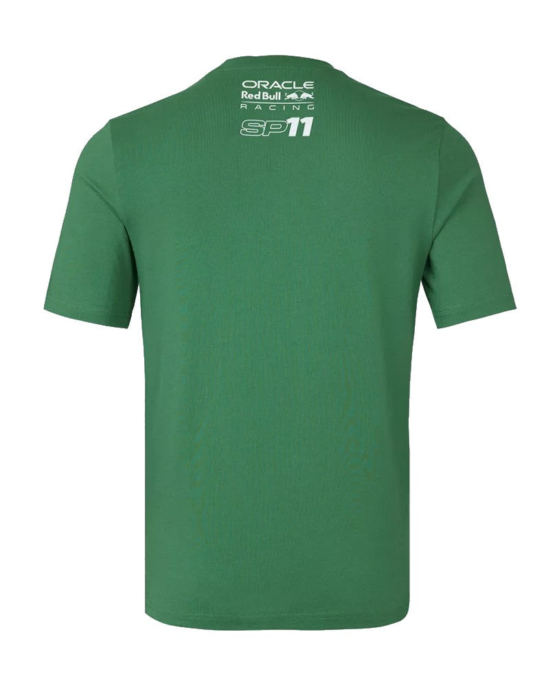 Red Bull Racing Driver Sergio "Checo" Perez T-Shirt - Green