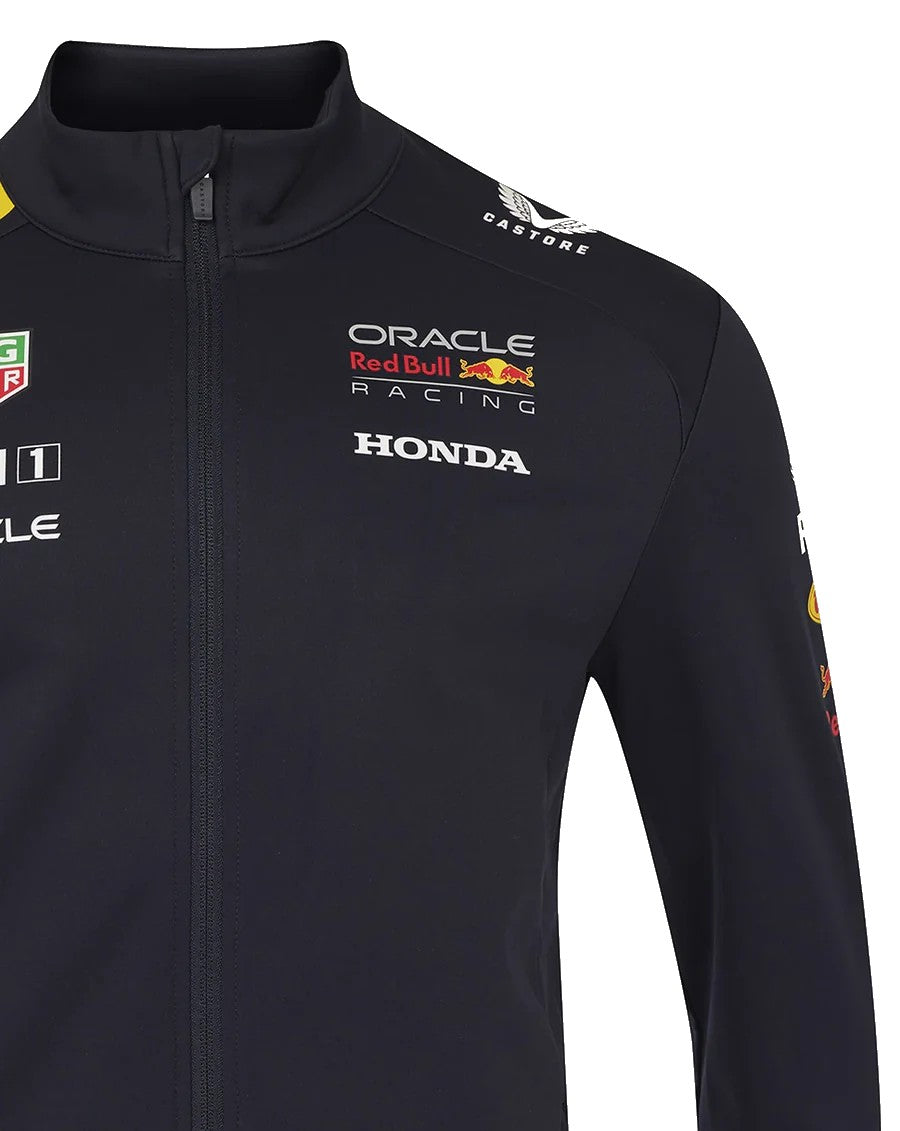 2025 Red Bull Racing F1 Mens Teamwear Softshell Jacket - Night Sky