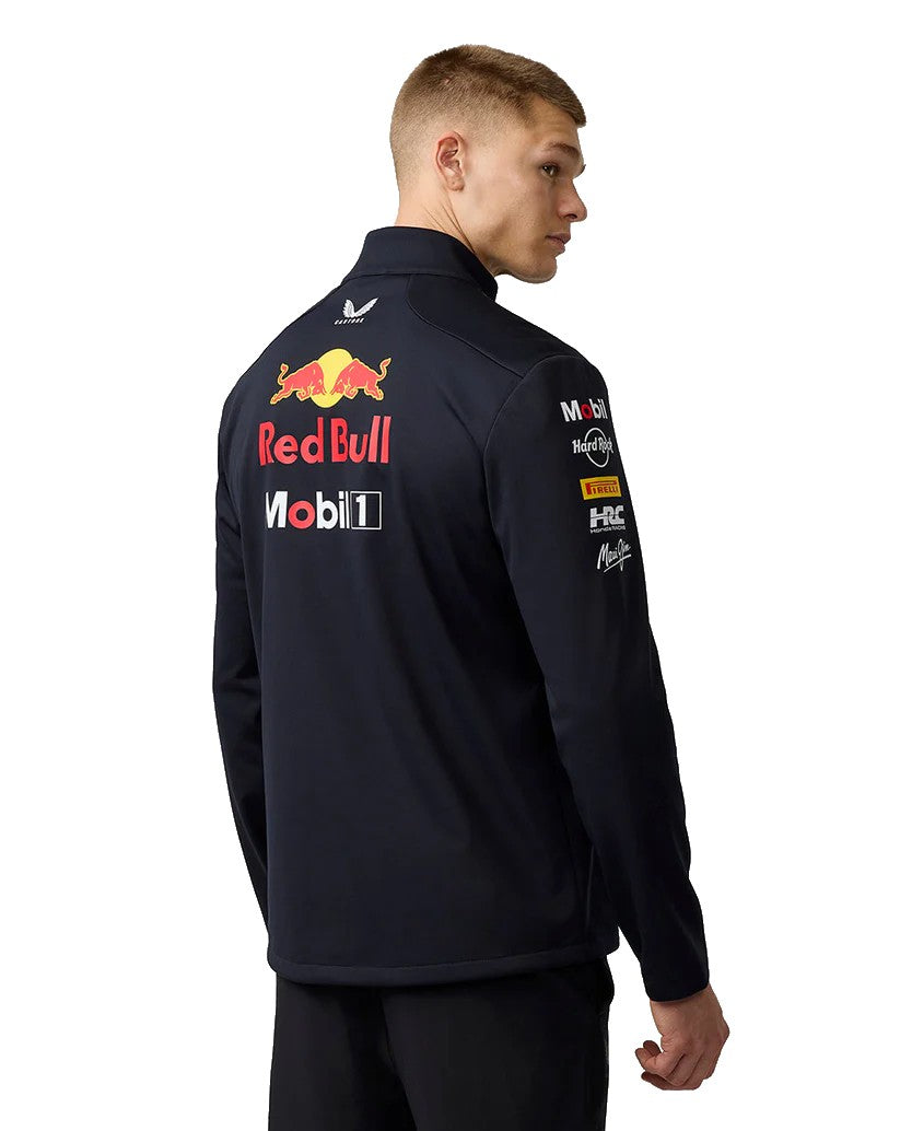 2025 Red Bull Racing F1 Mens Teamwear Softshell Jacket - Night Sky