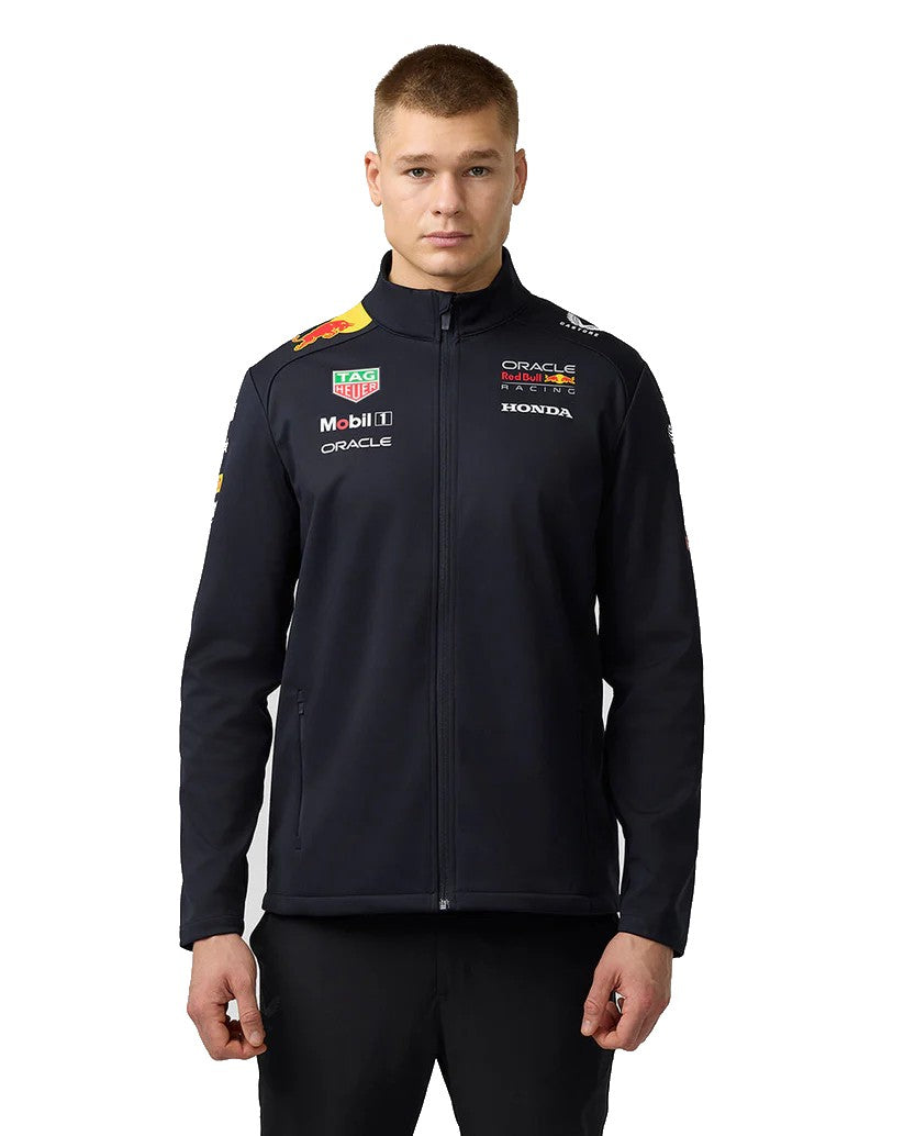 2025 Red Bull Racing F1 Mens Teamwear Softshell Jacket - Night Sky
