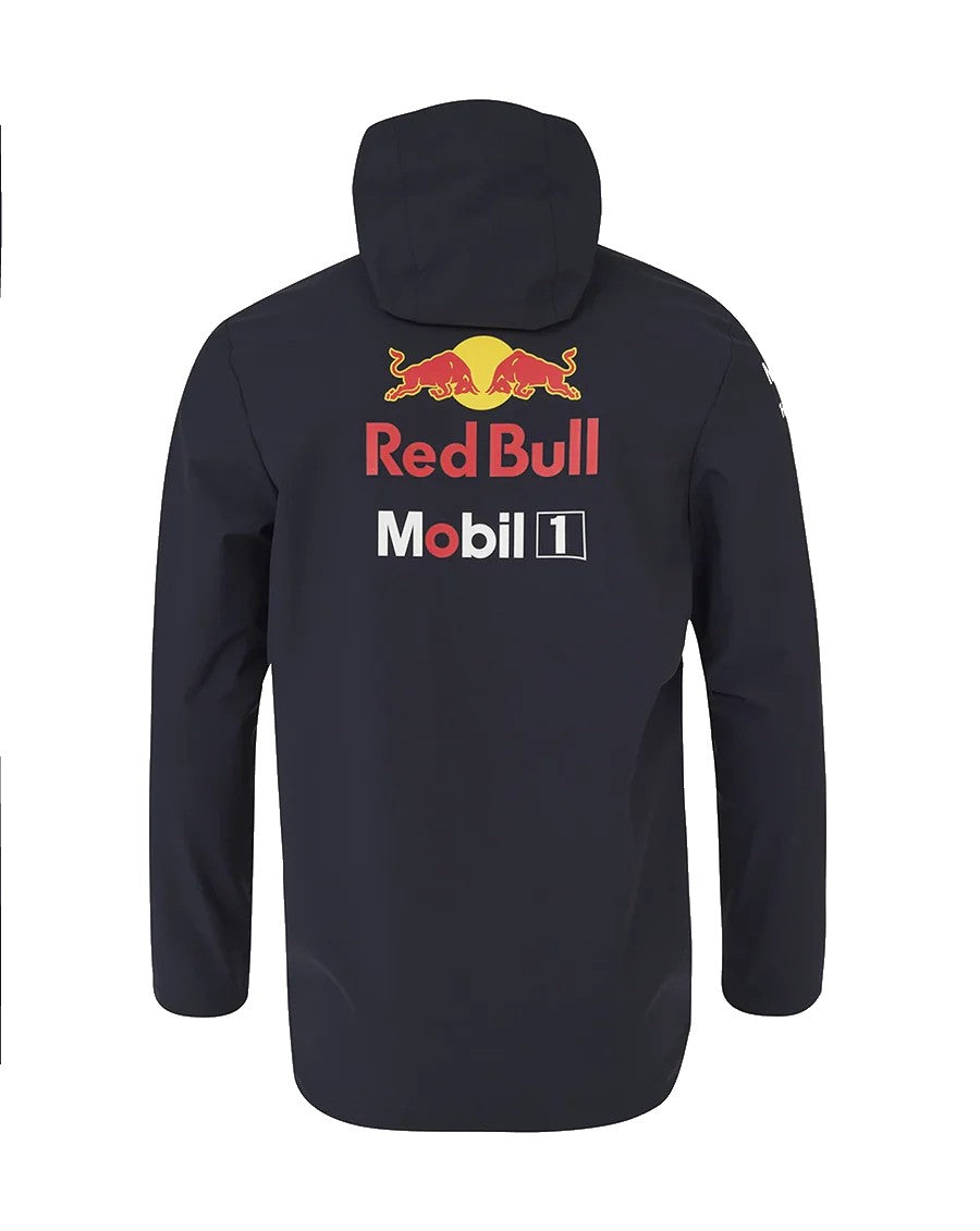 Red Bull Racing F1 2025 Unisex Team Rain Jacket - Navy