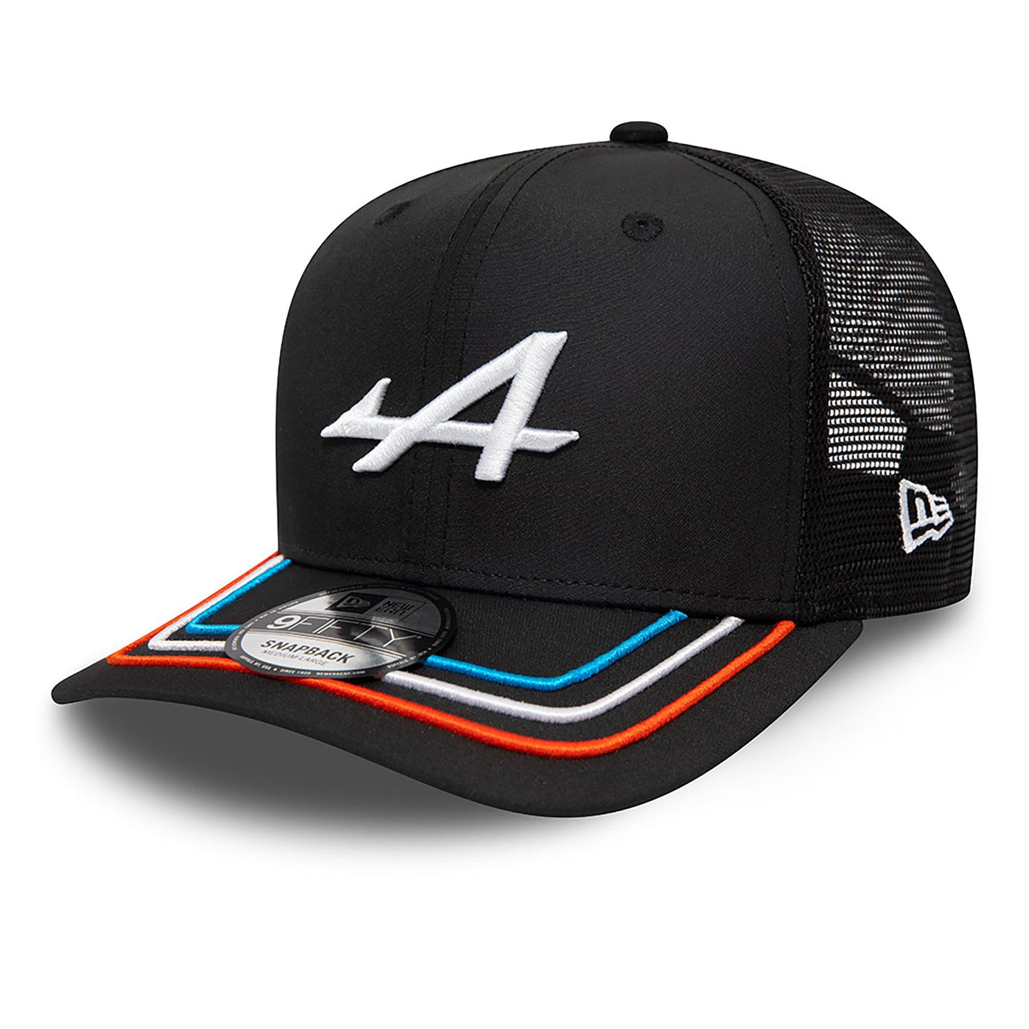 Alpine E Sports Black 9FIFTY Snapback Cap