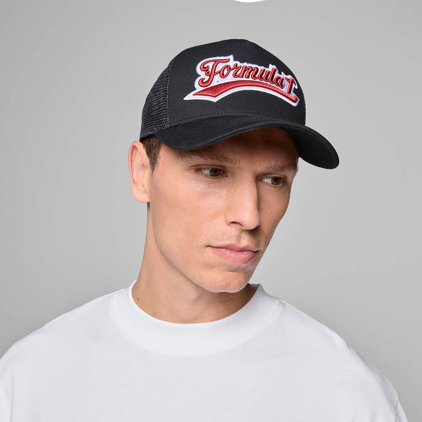F1 Legacy Adult Trucker Cap - Black