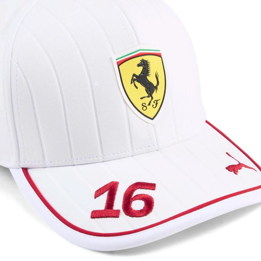 2025 Charles Leclerc Scuderia Ferrari Driver Cap - Miami Special Edition - White