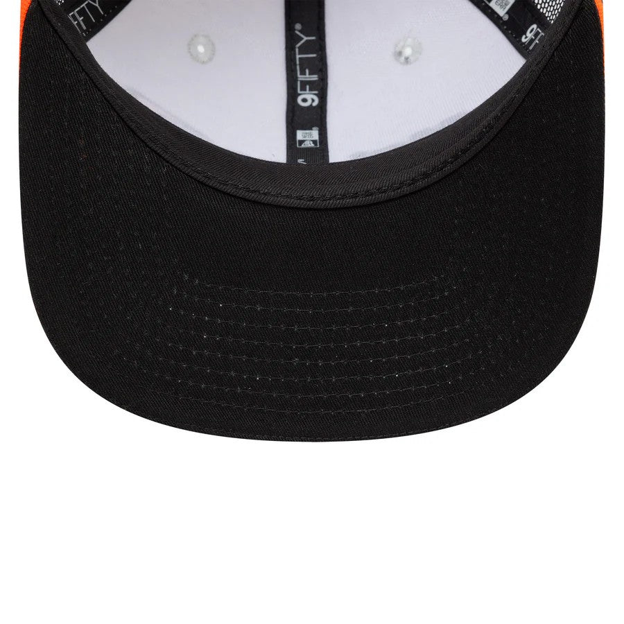 McLaren Racing Checkered Visor White 9FIFTY Snapback Adjustable Cap