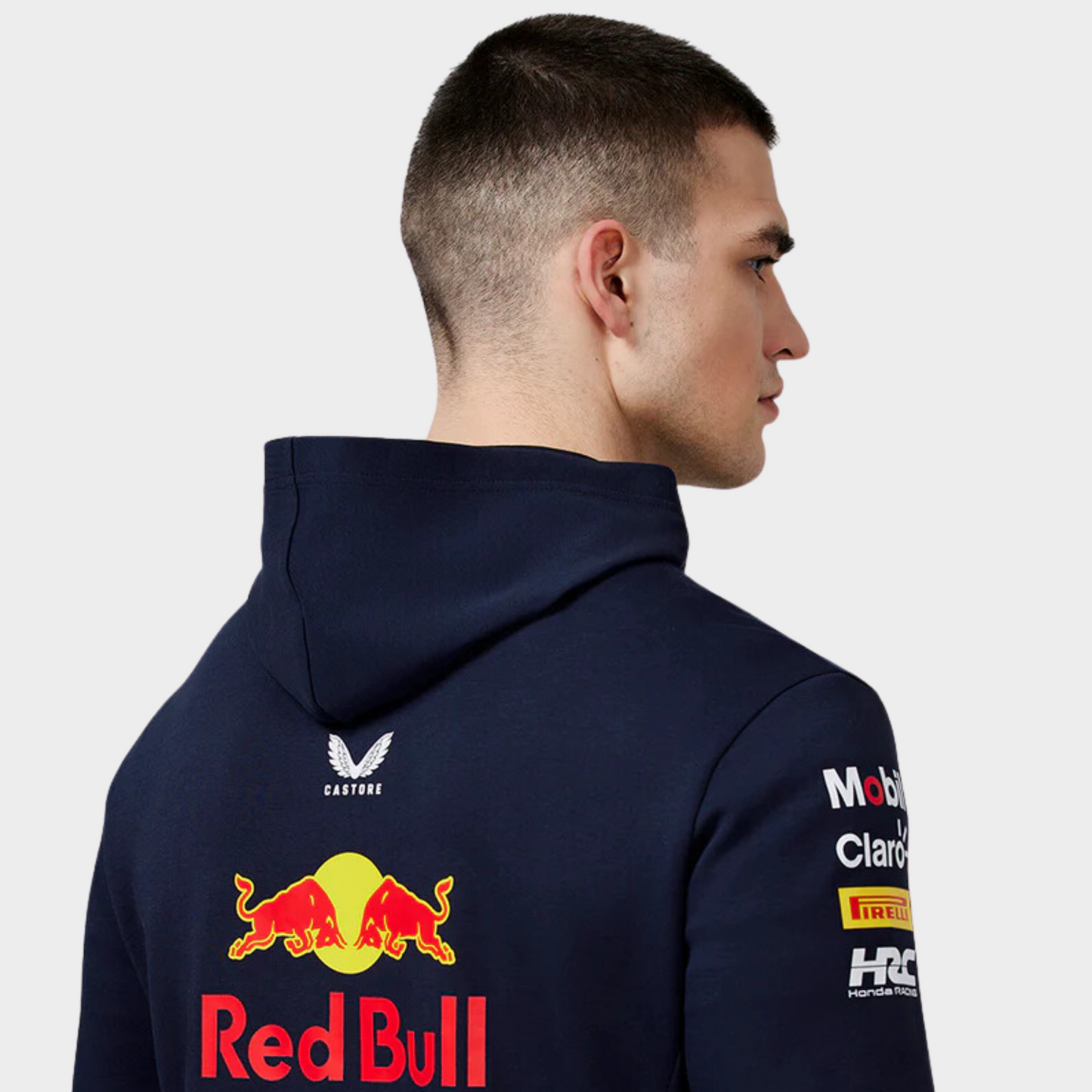 Red Bull Racing F1 Men's 2024 Team Full Zip Hoodie