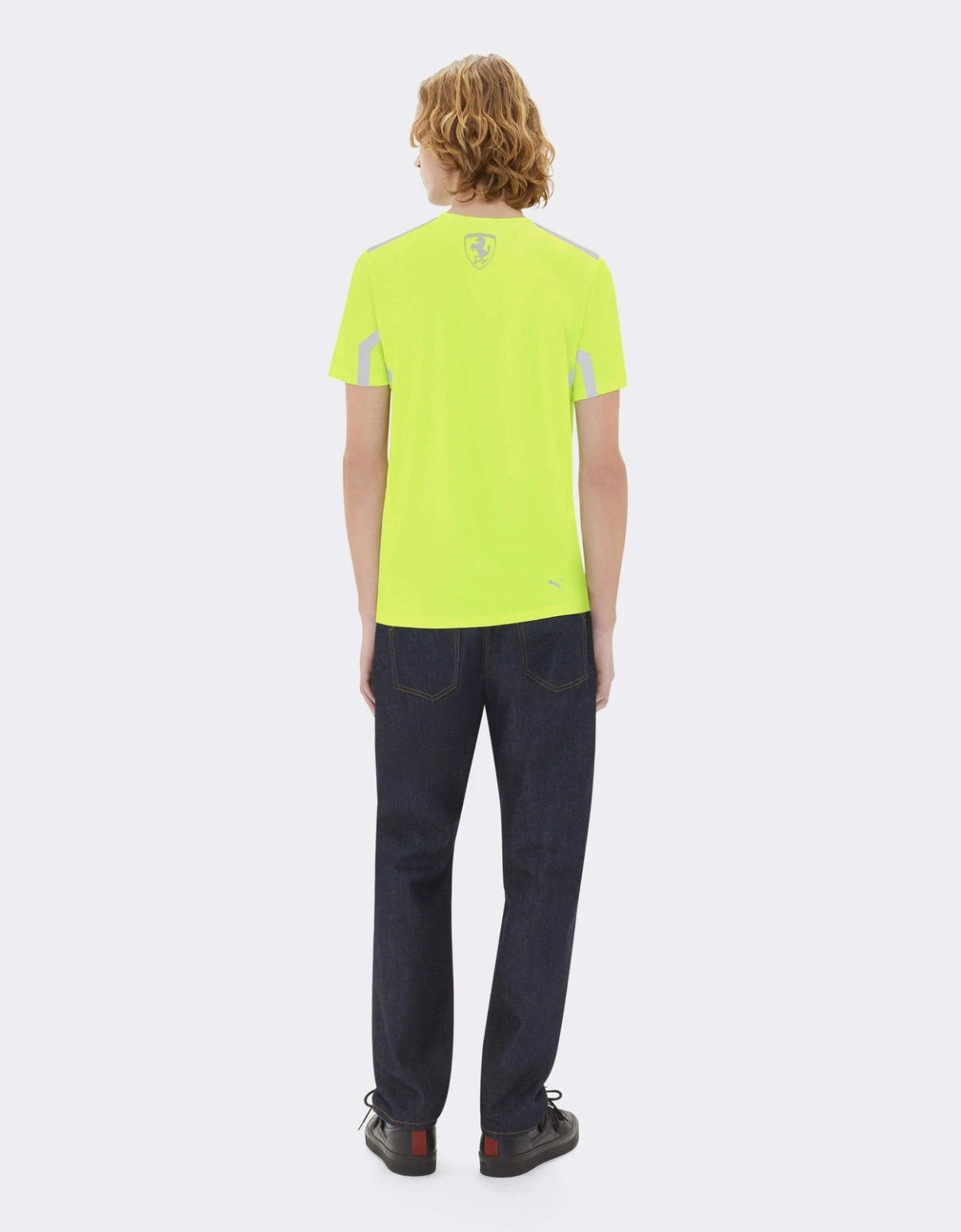 Scuderia Ferrari F1 Men's 2025 Team Set Up T-Shirt - Yellow