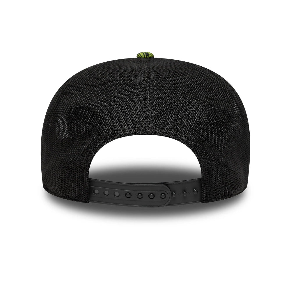 VR46 All Over Print 9Seventy Cap Stretch Snap Adults - Black