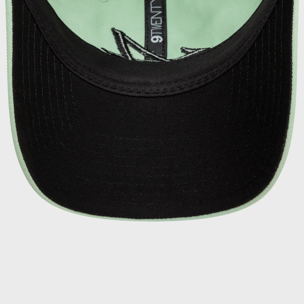 Alpine F1 9TWENTY Baseball Cap Pastel Green Black Logo