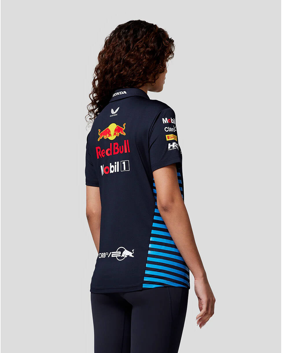 Red Bull Racing F1 Women's 2024 Team Polo Shirt - Navy
