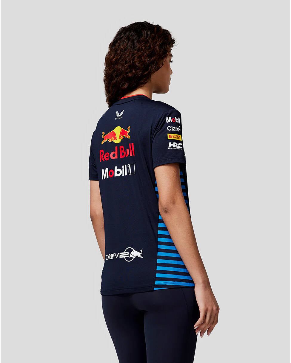 Red Bull Racing F1 Women's 2024 Team T-Shirt - Navy