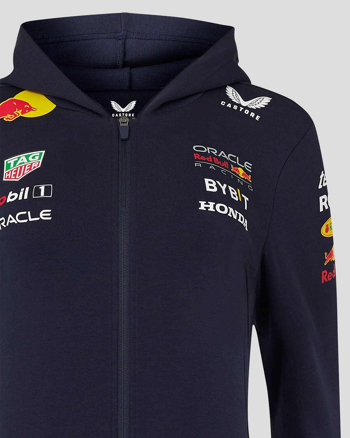 Red Bull Racing F1 Women's 2024 Team Full Zip Hoodie - Navy