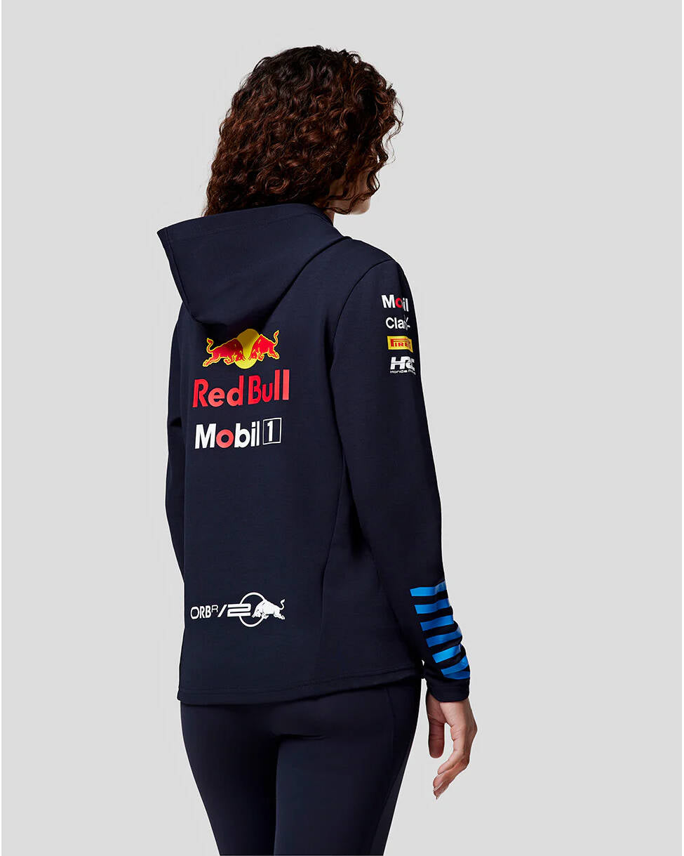 Red Bull Racing F1 Women's 2024 Team Pullover Hoodie - Navy