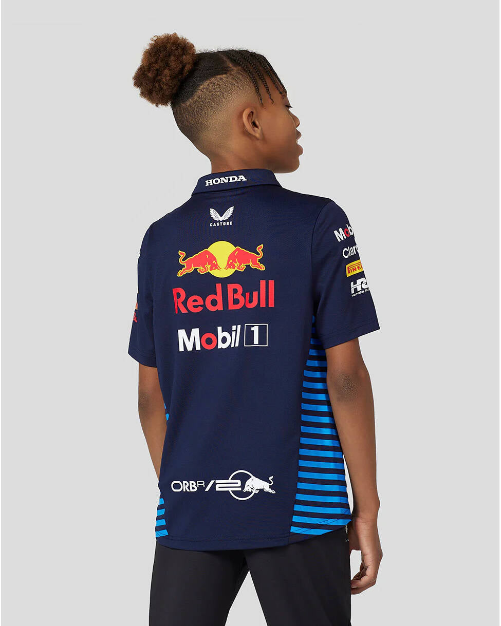 Kids 2024 Red Bull Racing Team Polo Shirt
