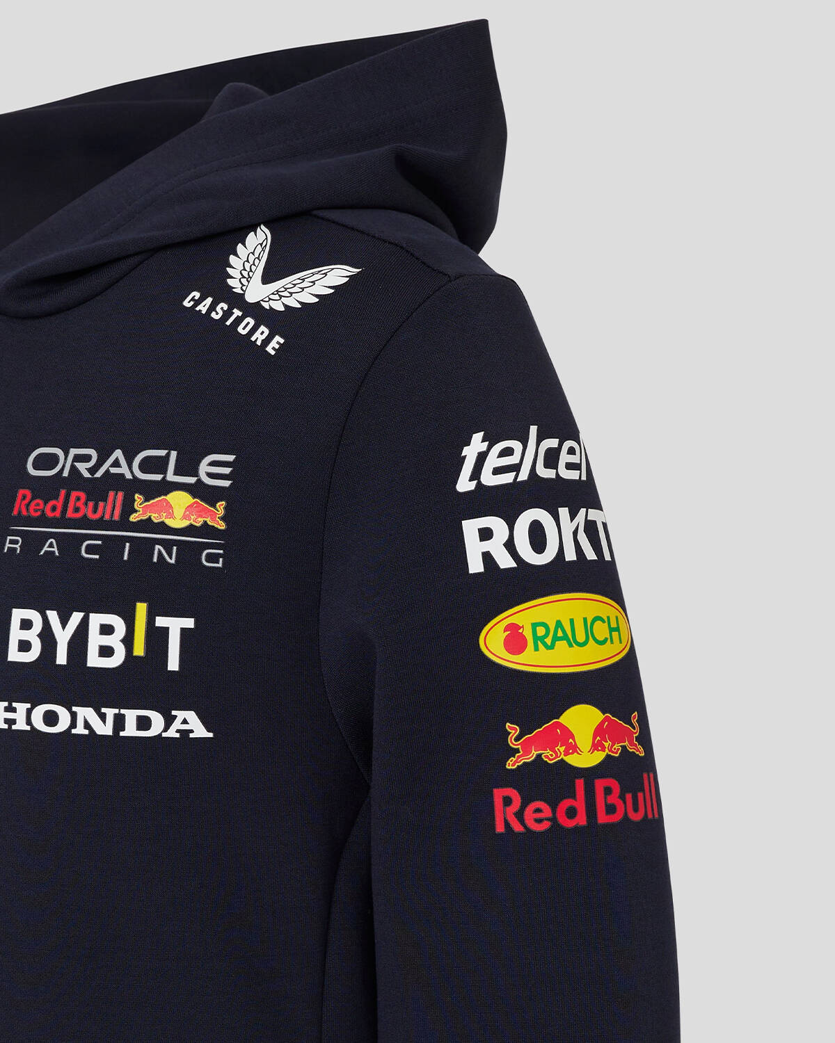 Red Bull Racing F1 Kid's 2024 Team Pullover Hoodie - Navy