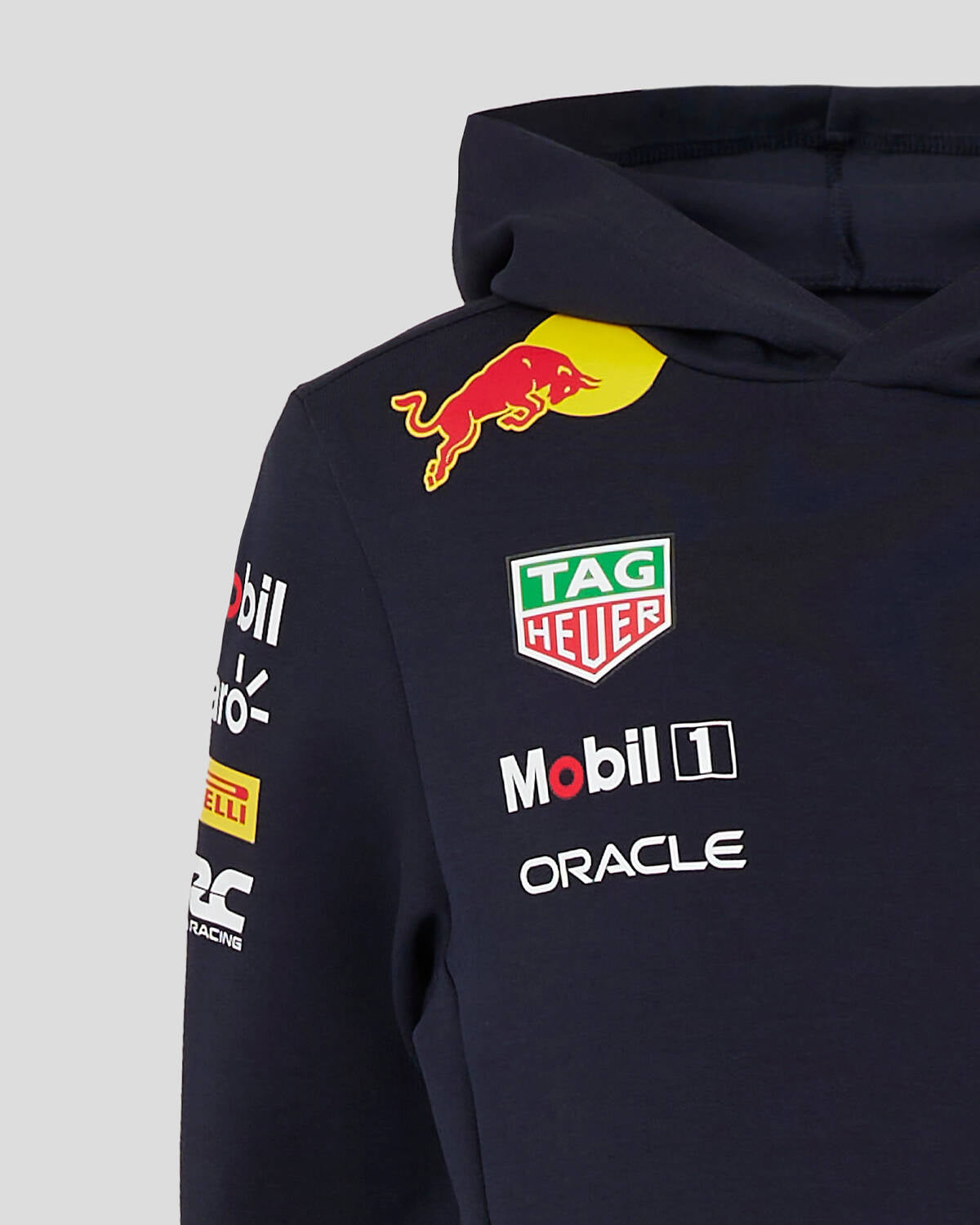 Red Bull Racing F1 Kid's 2024 Team Pullover Hoodie - Navy