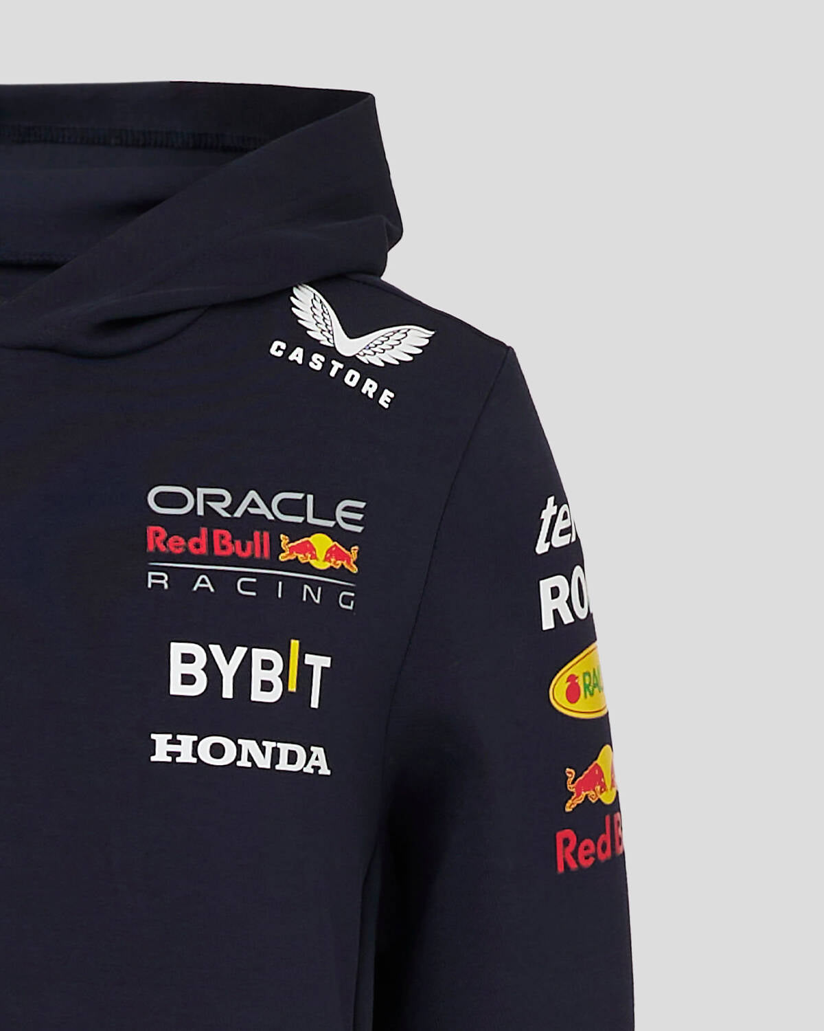 Red Bull Racing F1 Kid's 2024 Team Pullover Hoodie - Navy