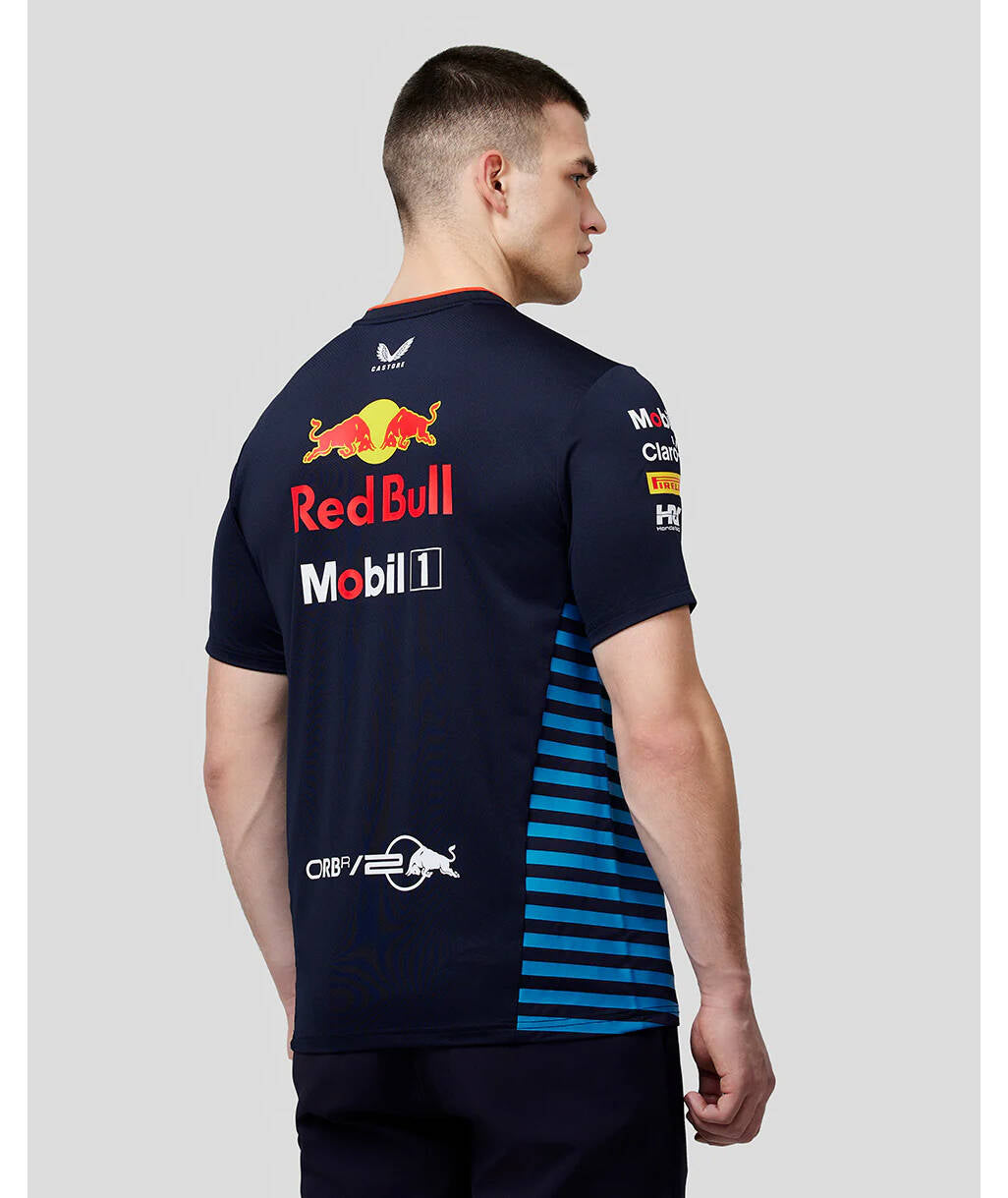Red Bull Racing F1 Men's 2024 Team T-Shirt - Navy