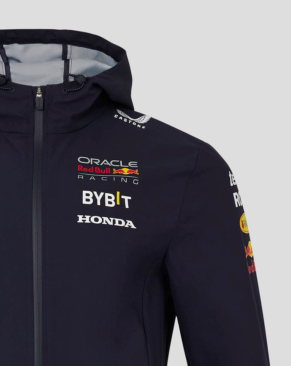 Red Bull Racing F1 2024 Team Rain Jacket - Navy