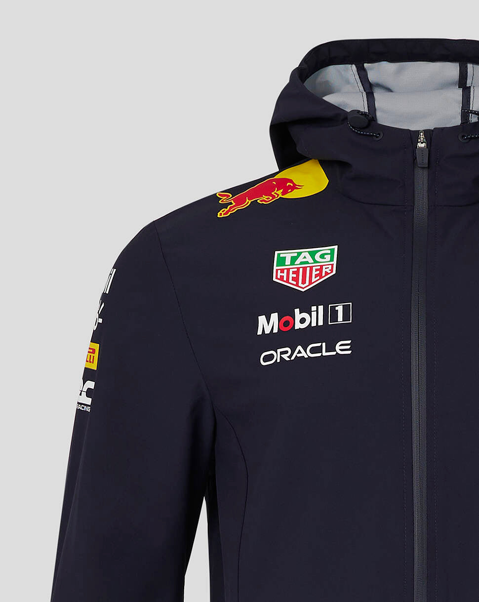 Red Bull Racing F1 2024 Team Rain Jacket - Navy