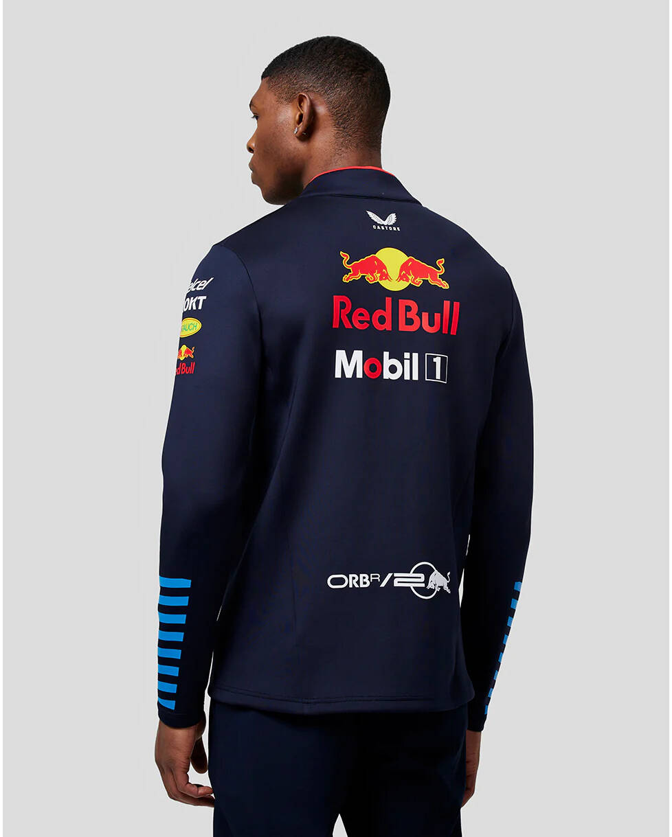 Red Bull Racing F1 2024 Team 1/4 Zip Mid Layer – Navy