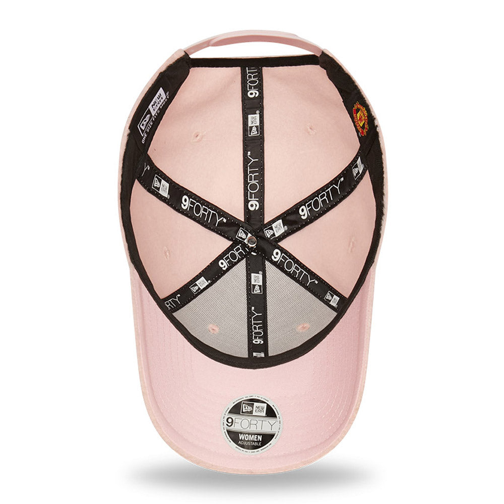 Manchester United Womens Borg Pink 9FORTY Adjustable Cap