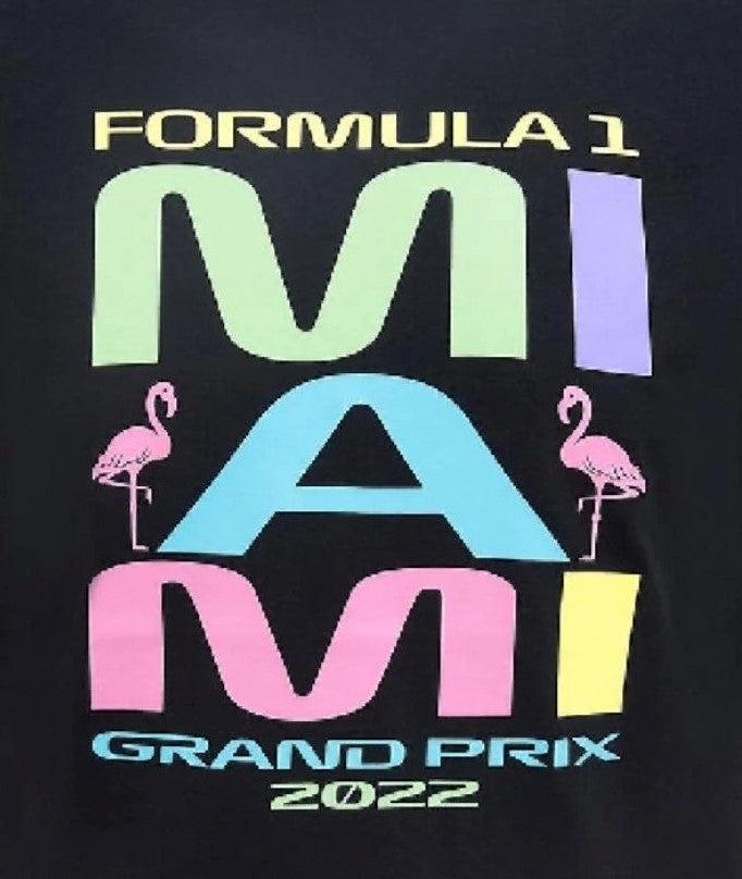 2022 Miami F1 Graphic T-Shirt