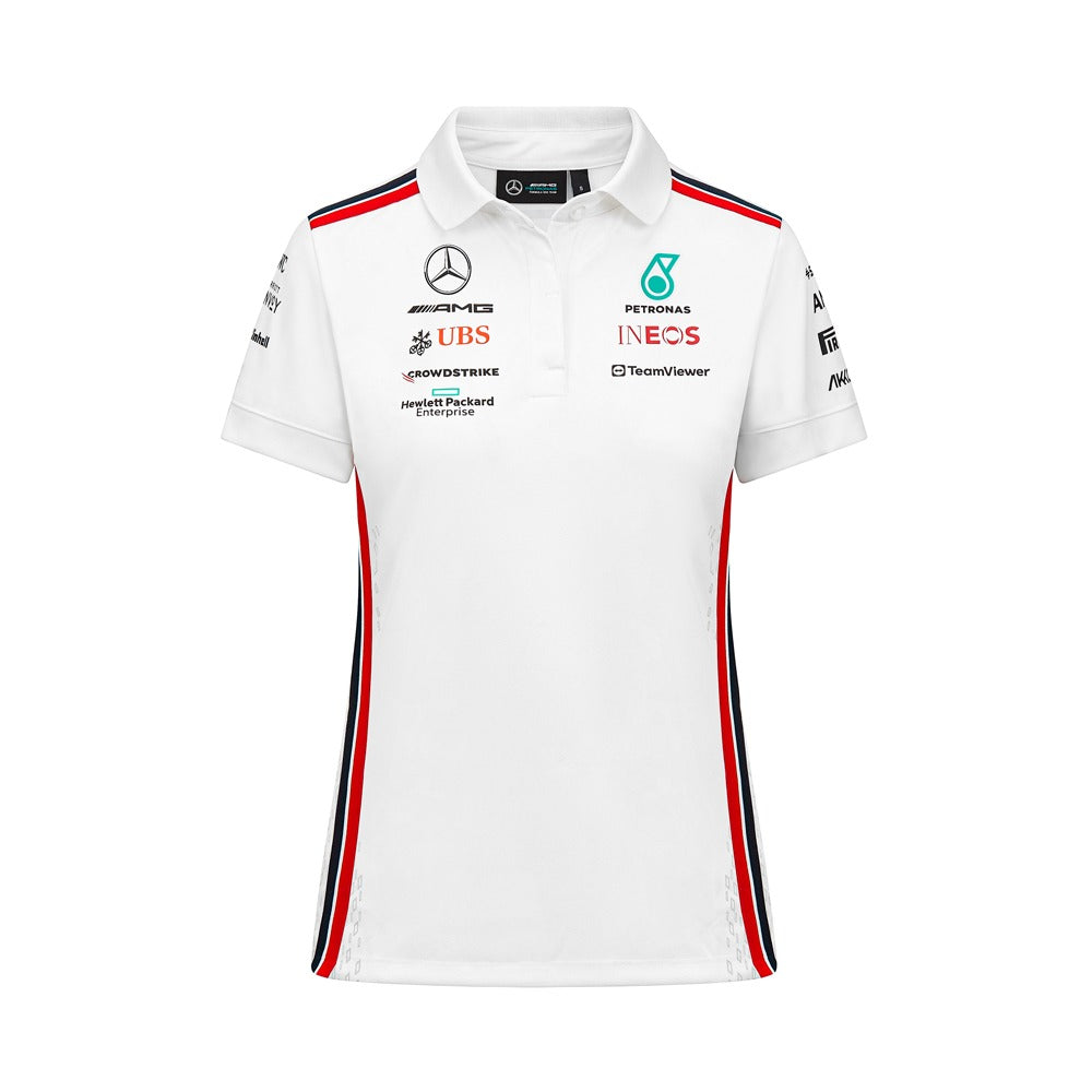 Mercedes-AMG Petronas F1 2023 Team Polo Womens Shirt – Xcelerate Sport