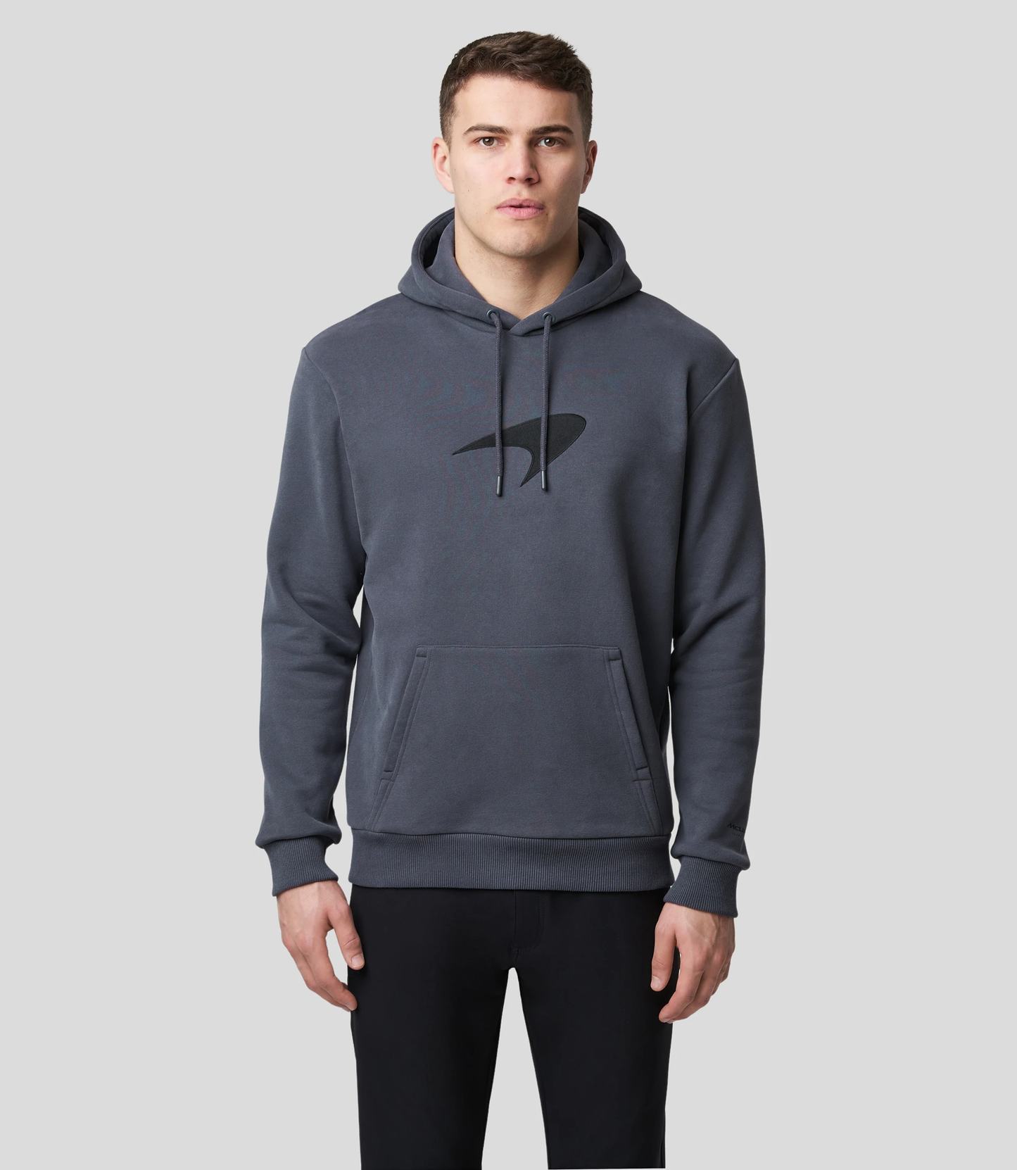 McLaren Mens Team Core Essentials Hoodie - Phantom