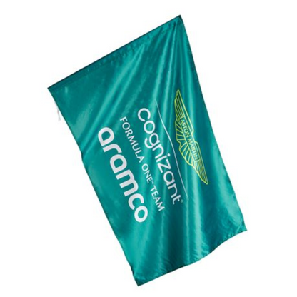 2023 Aston Martin Aramco Cognizant F1 Team Flag - Green