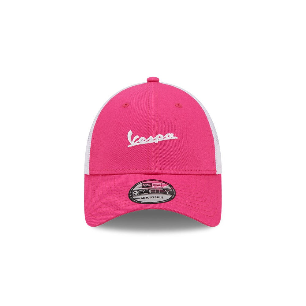 Vespa Essential Logo Pink 9FORTY Adjustable Cap