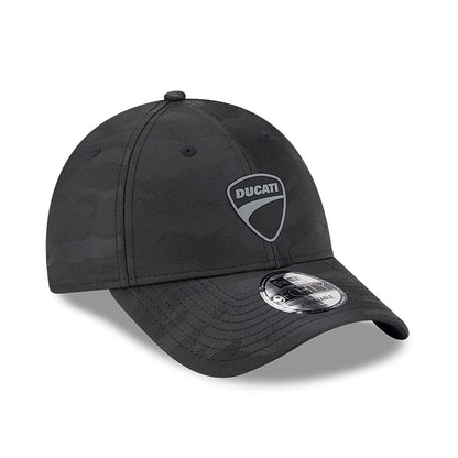 Ducati Motor Logo Black 9FORTY Adjustable Cap